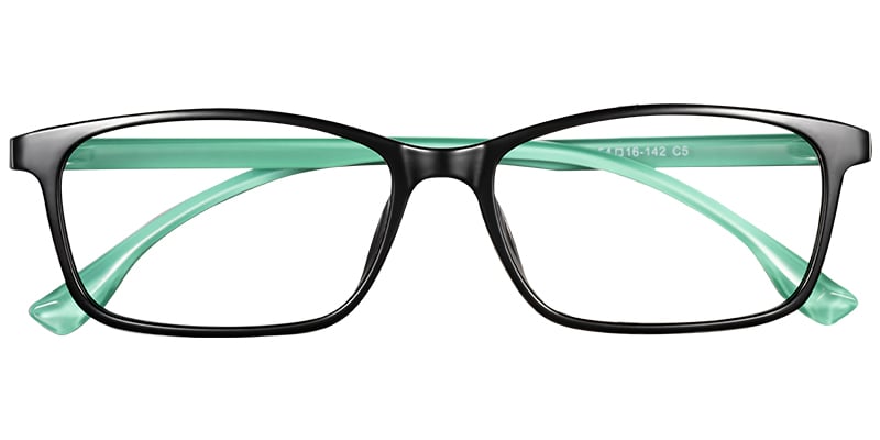 Rectangle Frame pattern-green