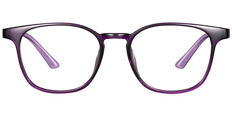 Square Frame translucent-purple