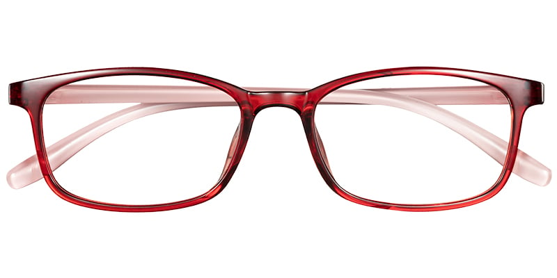 Rectangle Frame translucent-red