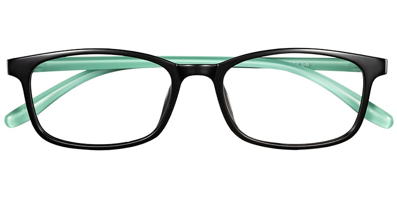 Rectangle Frame pattern-green