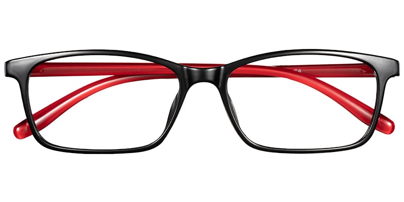 Rectangle Frame black-red