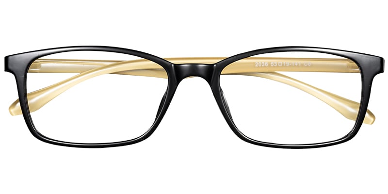 Rectangle Frame black-yellow