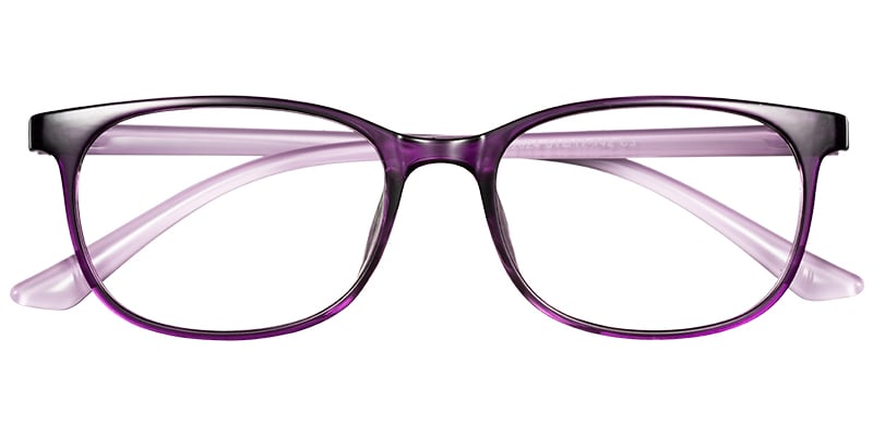 Rectangle Frame translucent-purple