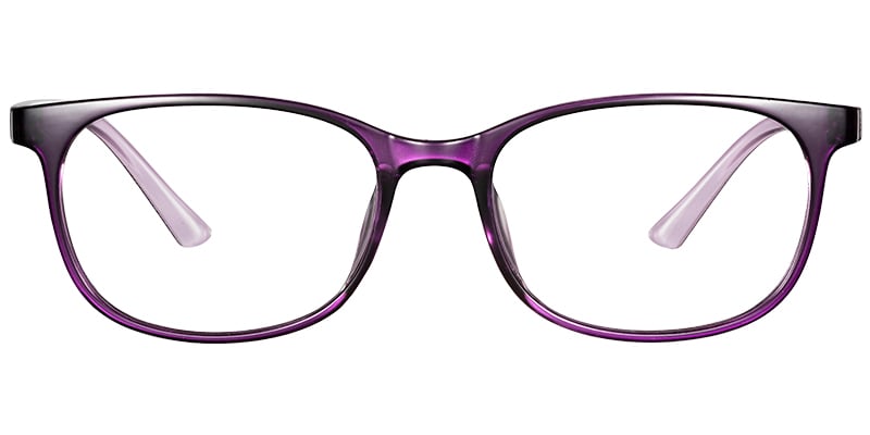 Rectangle Frame translucent-purple