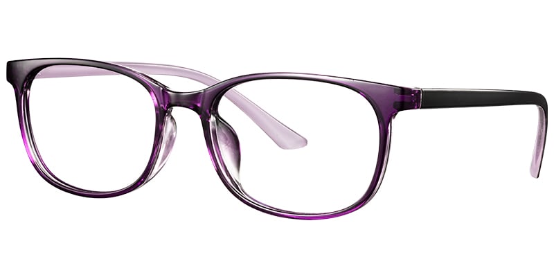 Rectangle Frame translucent-purple