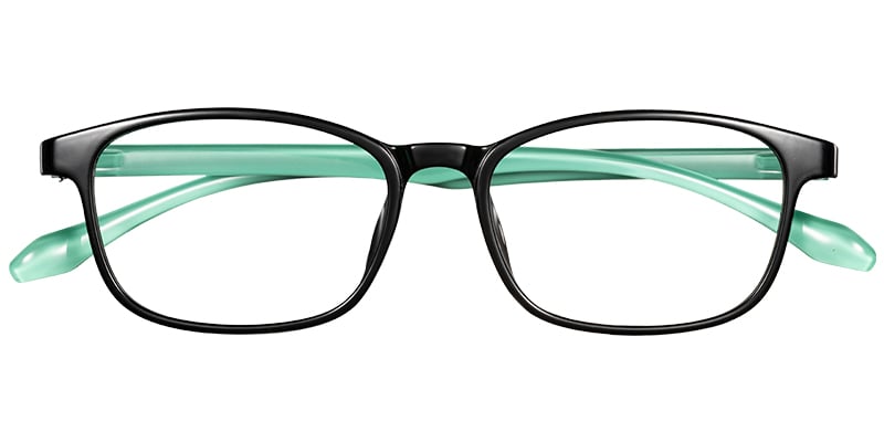 Rectangle Frame black-green