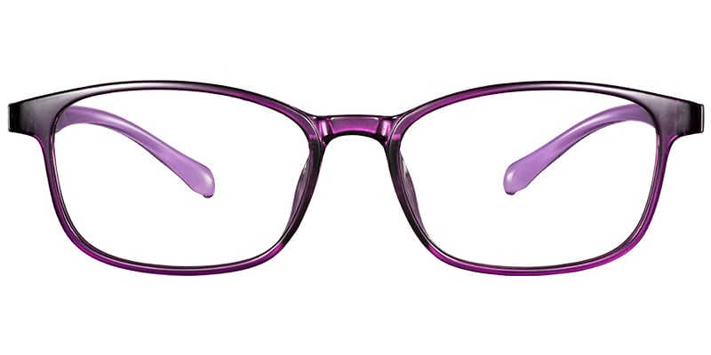 Rectangle Frame translucent-purple