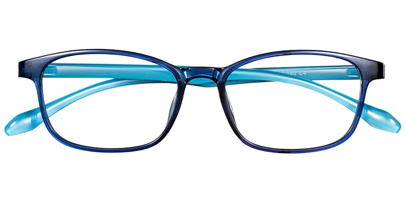 Rectangle Frame translucent-blue