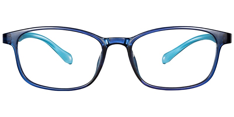 Rectangle Frame translucent-blue