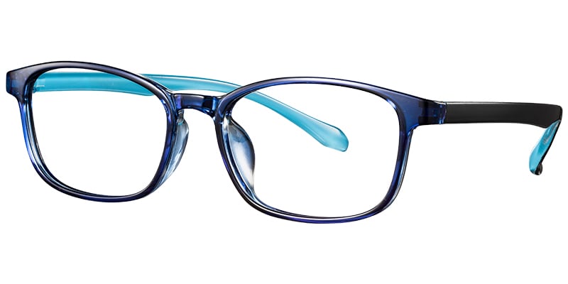 Rectangle Frame translucent-blue