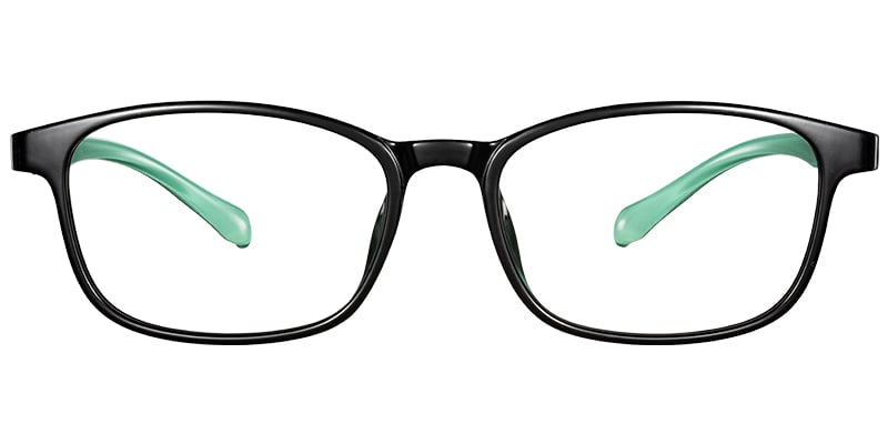 Rectangle Frame black-green