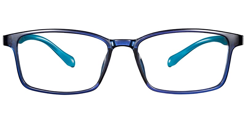 Rectangle Frame translucent-blue