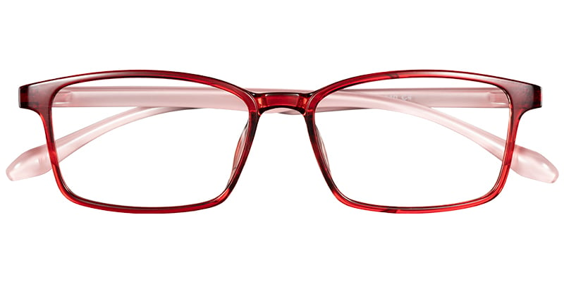 Rectangle Frame translucent-red