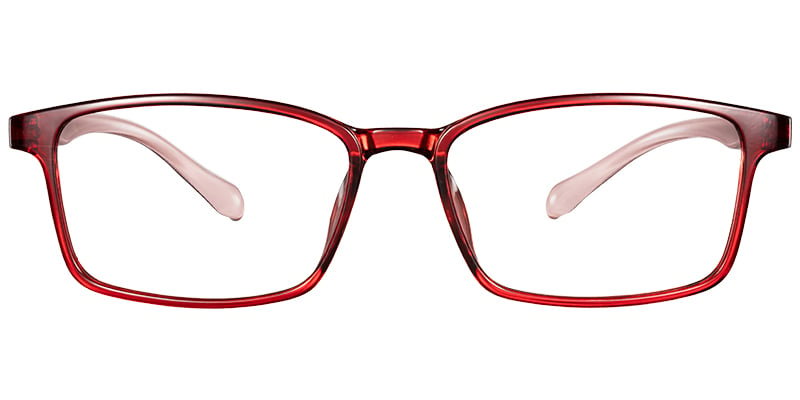 Rectangle Frame translucent-red