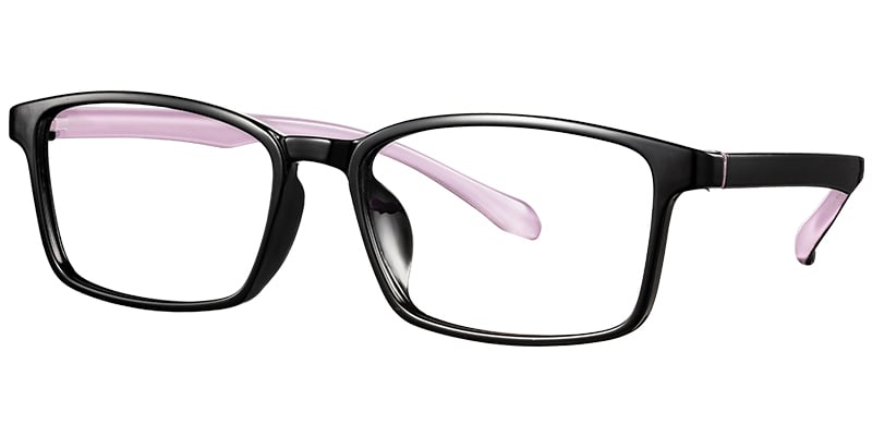 Rectangle Frame black-pink