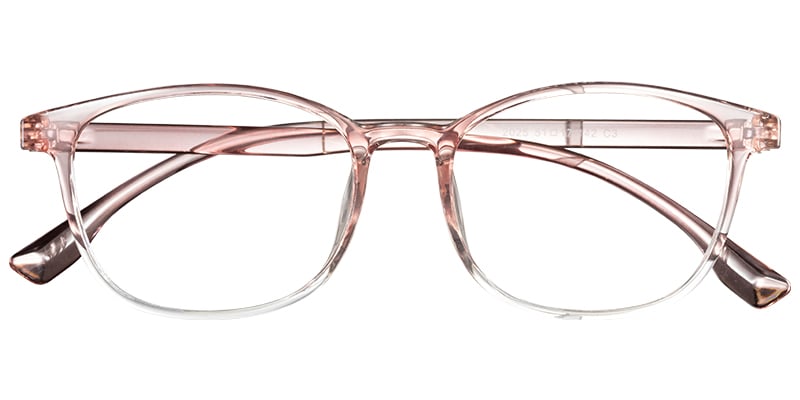 Rectangle Frame translucent-pink