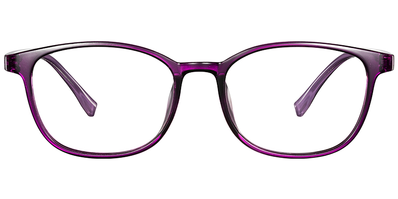 Rectangle Frame translucent-purple