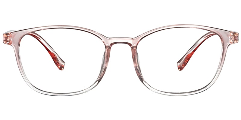 Rectangle Frame translucent-pink