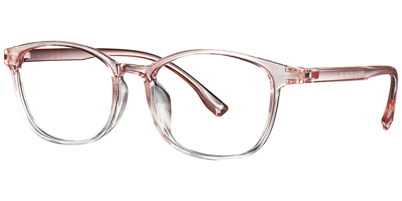 Rectangle Frame translucent-pink