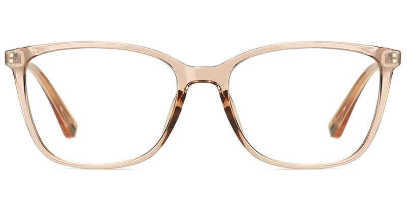 Rectangle Frame translucent-brown