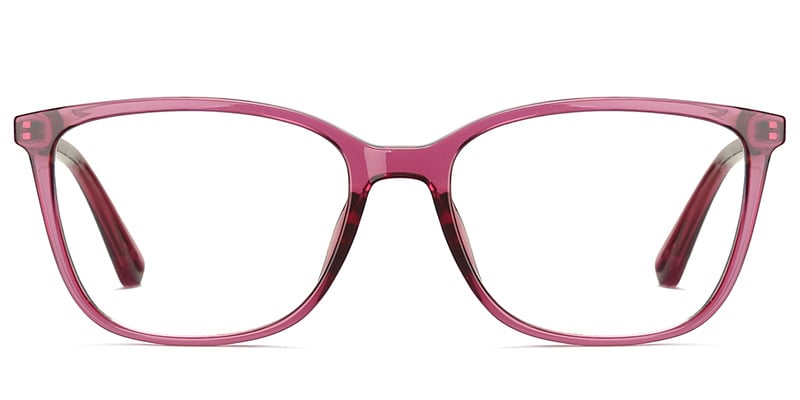 Rectangle Frame translucent-purple