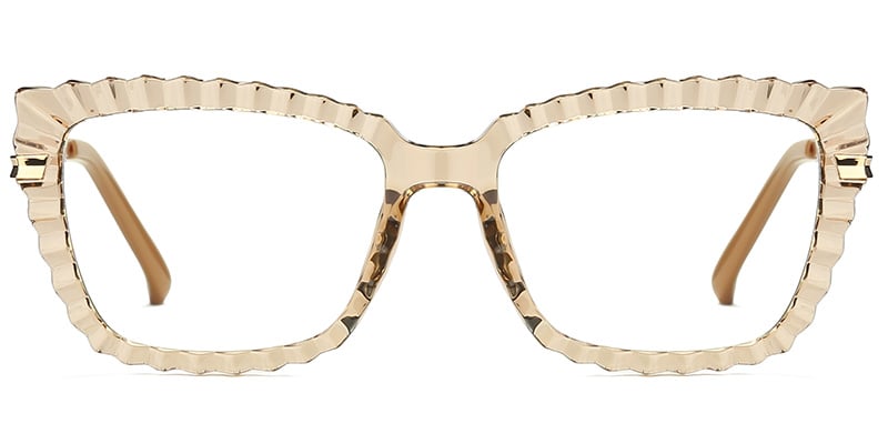 Oval Frame translucent-brown