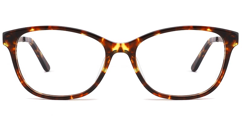 Acetate Rectangle Frame tortoiseshell