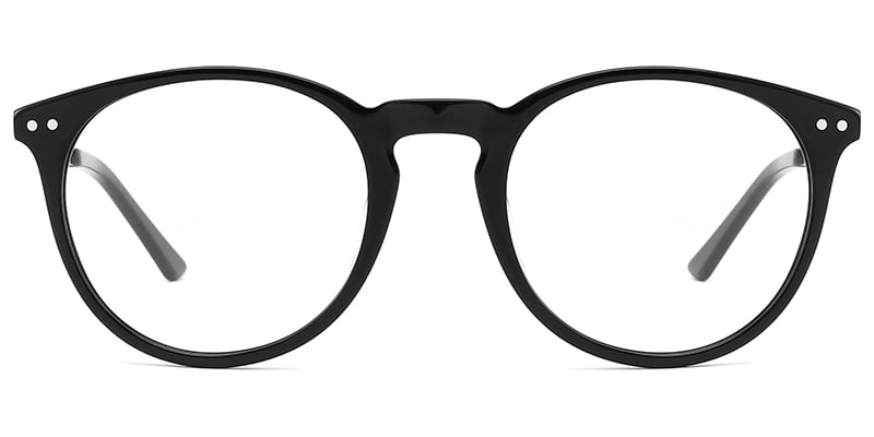 Acetate Oval Frame black