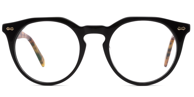 Acetate Oval Frame black