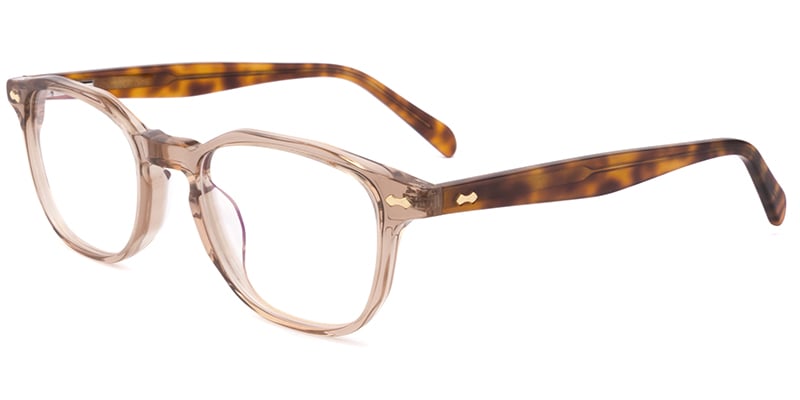 Acetate Rectangle Frame brown