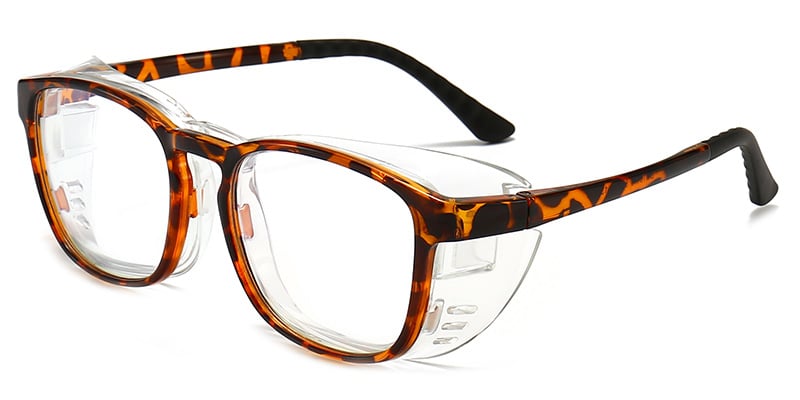 Rectangle Goggles translucent-tortoiseshell