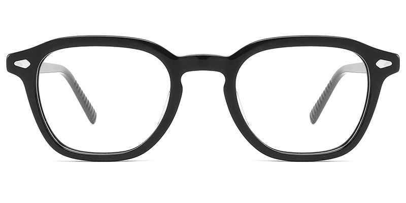 Acetate Square Frame black