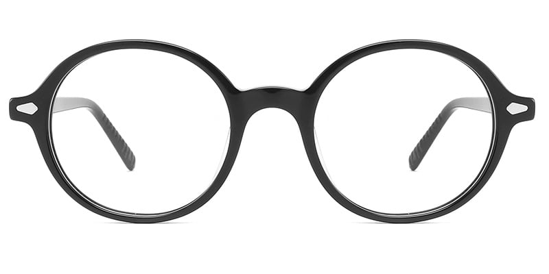 Acetate Oval Frame black