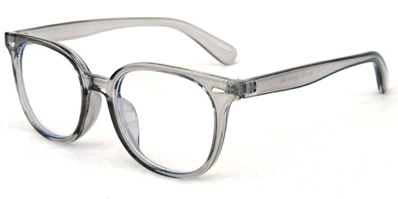 Cat Eye Frame translucent-grey