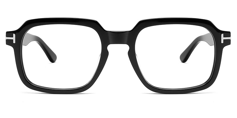 Acetate Square Frame black