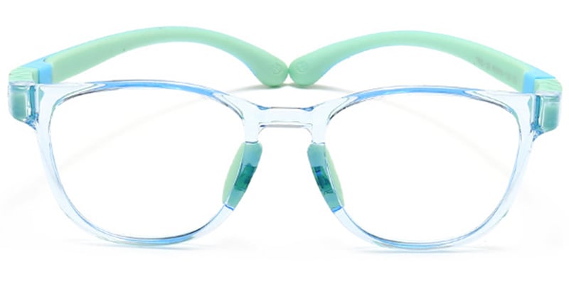 Kids TR Oval Frame translucent-blue