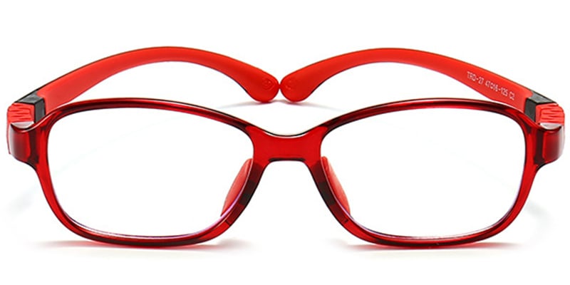 Kids TR Rectangle Frame red