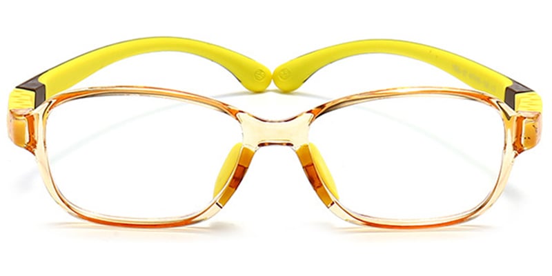 Kids TR Rectangle Frame translucent-yellow