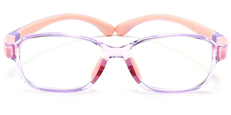 Kids TR Rectangle Frame translucent-purple