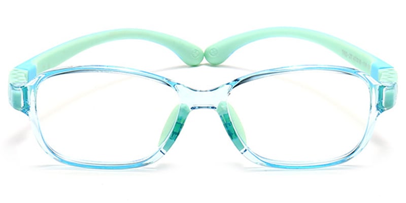 Kids TR Rectangle Frame translucent-blue