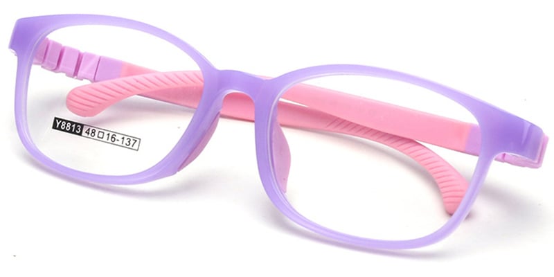 Kids TPEE Rectangle Frame purple