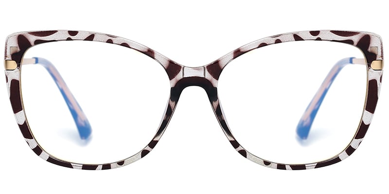 Cat Eye Clip-Ons Frame tortoiseshell