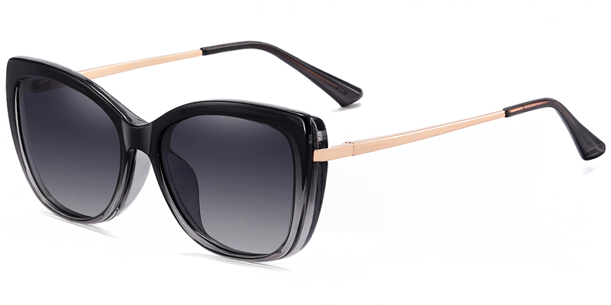 Cat Eye Clip-Ons Frame F2541