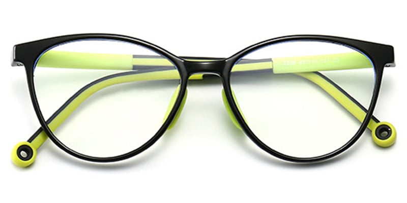 Kids TR Oval Frame black-green