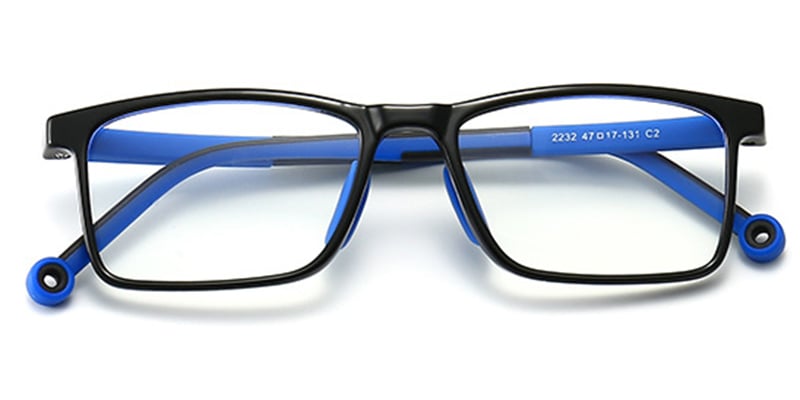 Kids TR Rectangle Frame black-blue