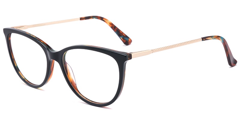 Rectangle Frame pattern-black