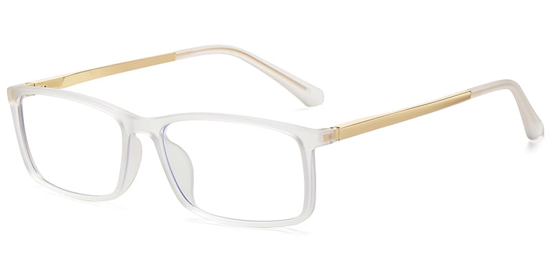 Cat Eye Frame translucent-white