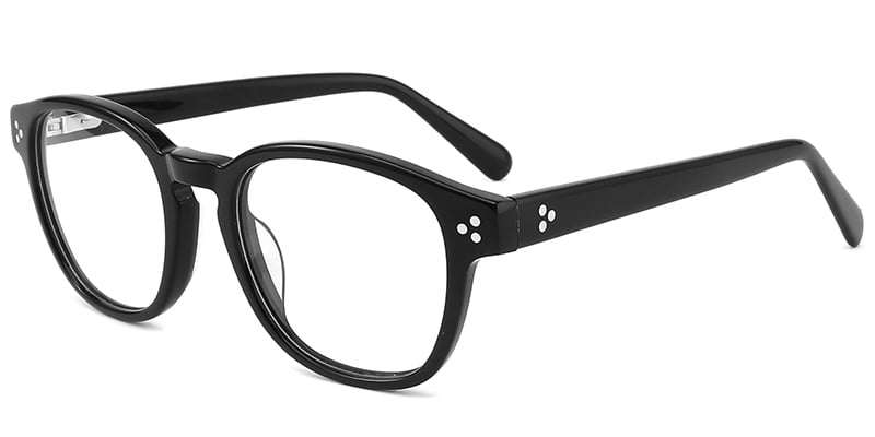 Acetate Rectangle Frame bright_black