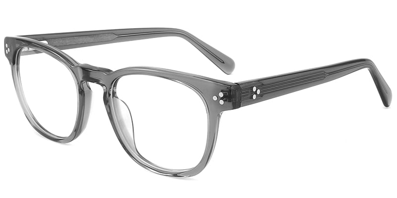 Acetate Rectangle Frame grey