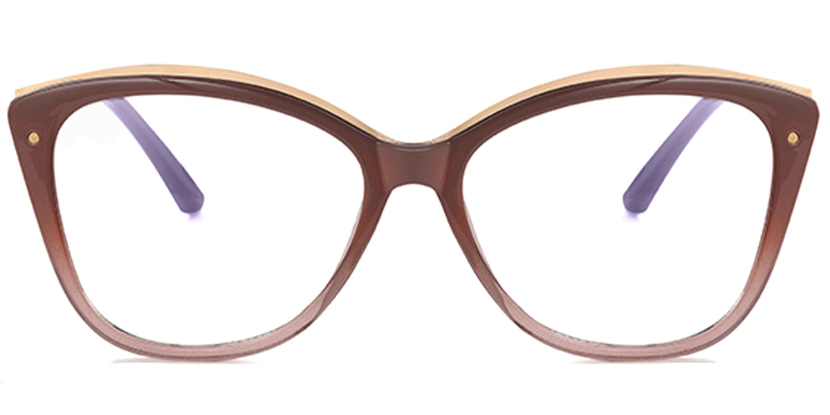 Oval Frame gradient_brown